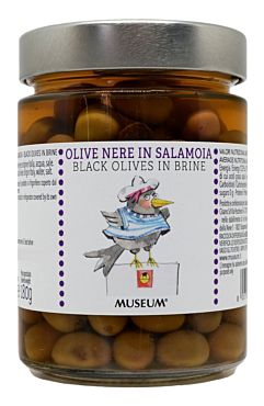 BLACK OLIVES IN BRINE