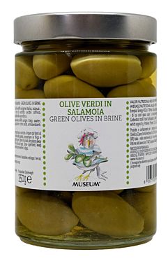 GREEN OLIVES IN BRINE