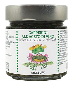 BABY CAPERS IN WINE VINEGAR
