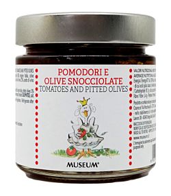 TOMATOES AND PITTED OLIVES