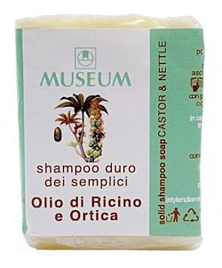 SOLID SHAMPOO BAR CASTOR OIL NETTLE LEAF EXTRACTS